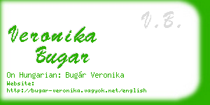 veronika bugar business card